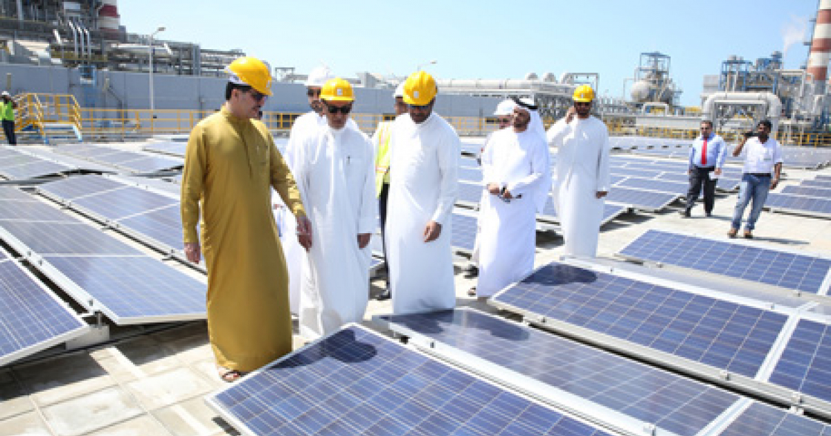 1 5mw Roof Top Solar Panel Installed In Dubai Utilities Middle East