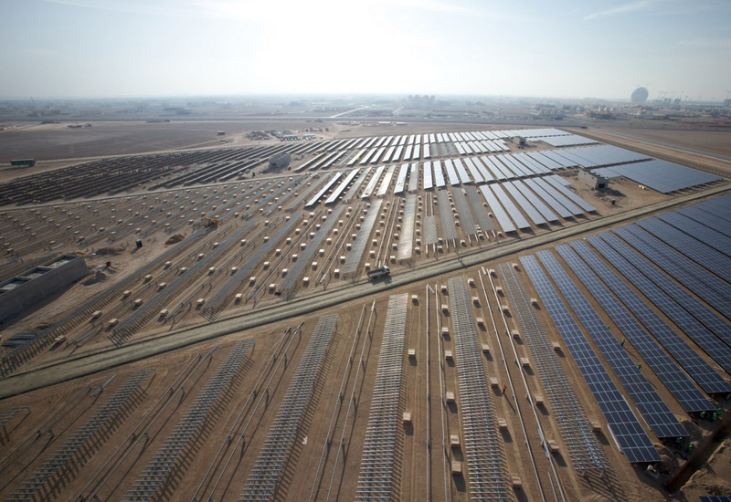 Photovoltaic power and wind farm projects will be showscased at the World Future Energy Summit in Abu Dhabi. Photovoltaic power and wind farm projects will be showscased at the World Future Energy Summit in Abu Dhabi.
