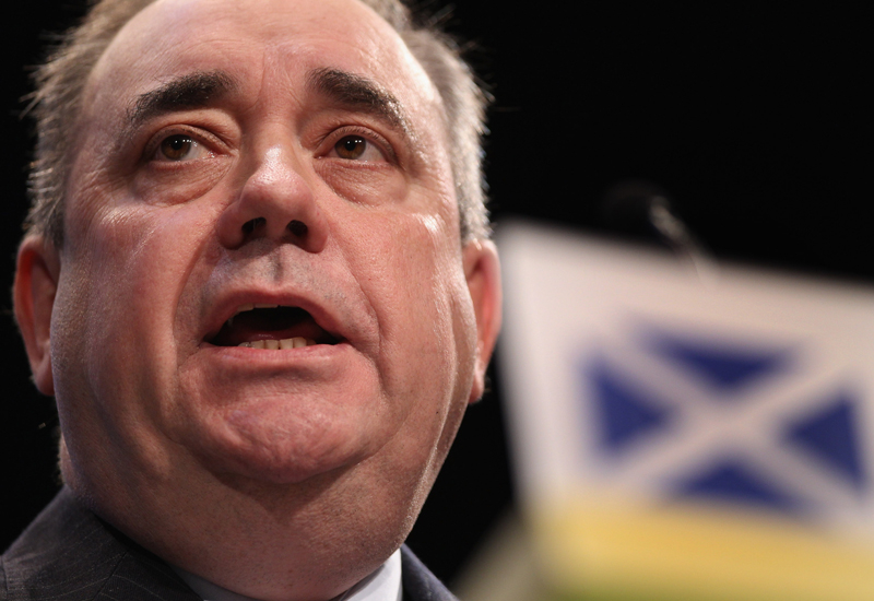 Scottish First Minister Alex Salmond says Masdar could help develop low-carbon tech for Scotland. (Getty Images) Scottish First Minister Alex Salmond says Masdar could help develop low-carbon tech for Scotland. (Getty Images)