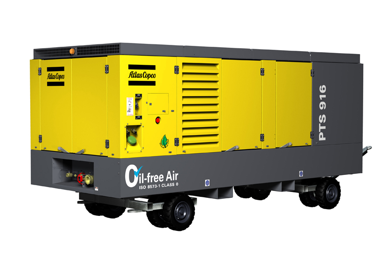 Atlas Copco's PTS 916 - Class Zero. Atlas Copco's PTS 916 - Class Zero.