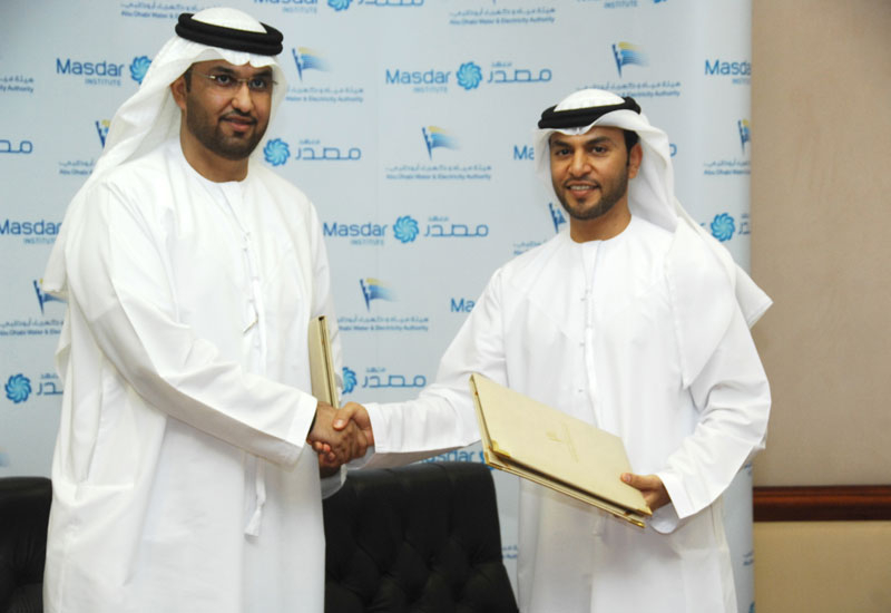 ADWEA and Masdar Institute will collaborate on research and development of sustainable technologies. ADWEA and Masdar Institute will collaborate on research and development of sustainable technologies.