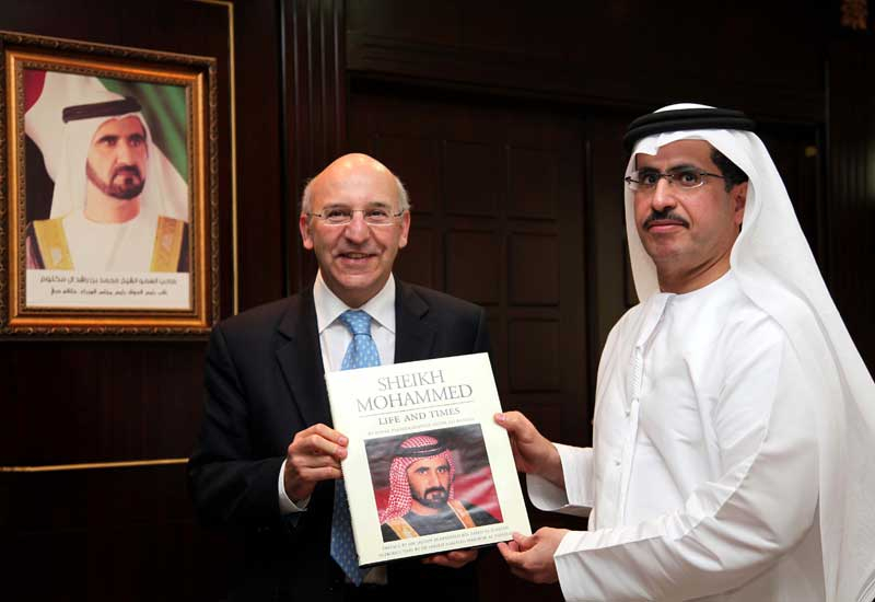 Michael Bear, Lord Mayor of London and DEWA CEO, Saeed Mohammed Al Tayer. Michael Bear, Lord Mayor of London and DEWA CEO, Saeed Mohammed Al Tayer.