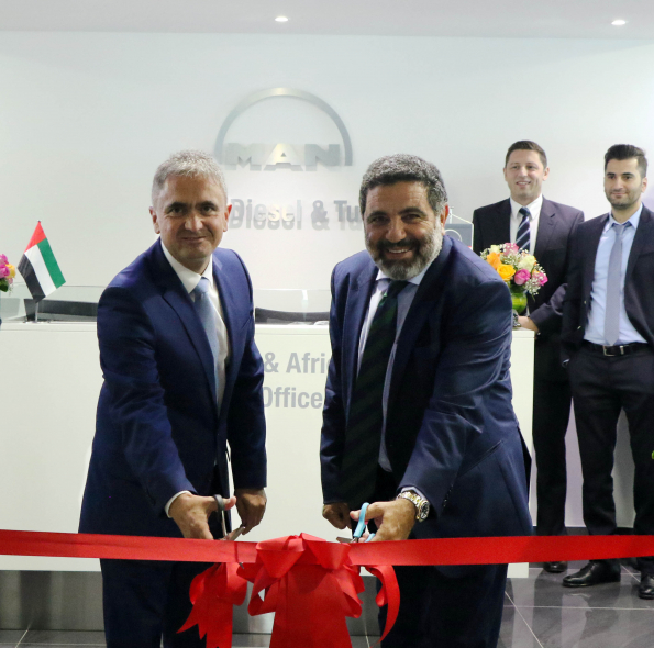 CEO Dr. Uwe Lauber and VP Gaby Hanna CEO Dr. Uwe Lauber and VP Gaby Hanna