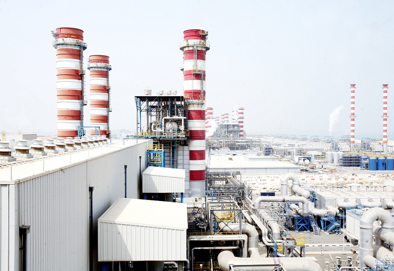 A DEWA power station. A DEWA power station.