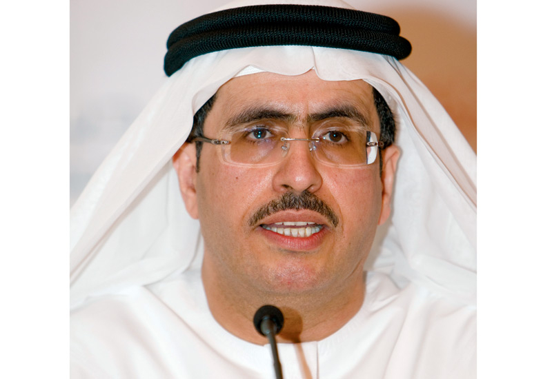 Billion dollar man: DEWA CEO Saeed Mohammed Al Tayer making the announcement. Billion dollar man: DEWA CEO Saeed Mohammed Al Tayer making the announcement.