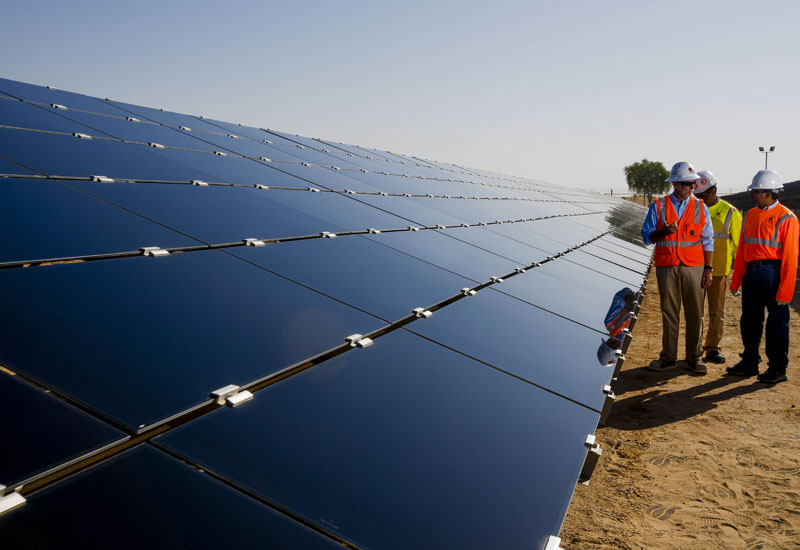A view of Dubai's 13MW Mohammed bin Rashid Solar Park, built by First Solar. A view of Dubai's 13MW Mohammed bin Rashid Solar Park, built by First Solar.