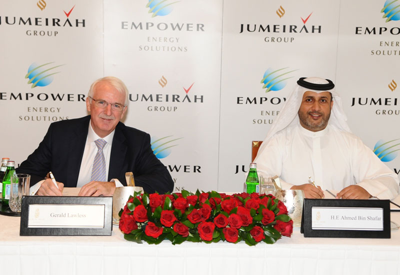 Jumeirah CEO Gerald Lawless and Ahmad Bin Shafar Jumeirah CEO Gerald Lawless and Ahmad Bin Shafar