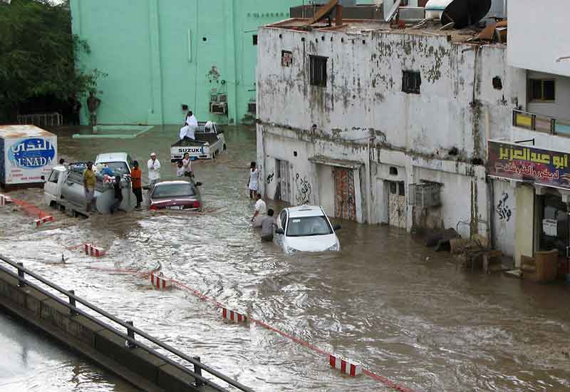 Jeddah like many cities in the region lacks adequate drainage systems. (GETTY) Jeddah like many cities in the region lacks adequate drainage systems. (GETTY)
