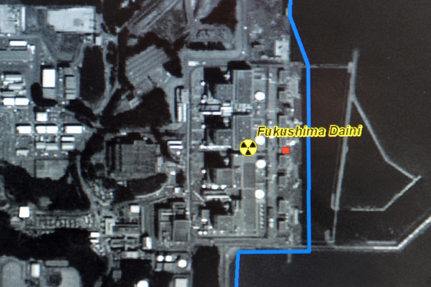 Japan's quake damaged Fukushima nuclear power plant, seen from a satellite. (Getty Images) Japan's quake damaged Fukushima nuclear power plant, seen from a satellite. (Getty Images)
