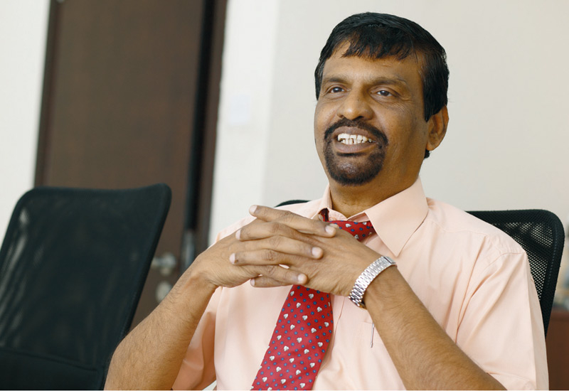 Paneer Selvam, marketing manager for Emirates Transformers is seeing the market pick up. Paneer Selvam, marketing manager for Emirates Transformers is seeing the market pick up.