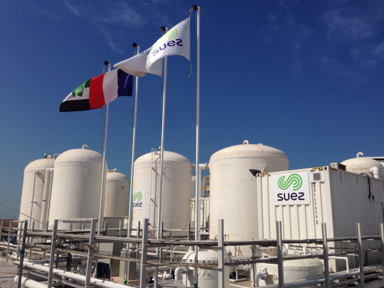 Masdar's eco-friendly desalination plant in Abu Dhabi Masdar's eco-friendly desalination plant in Abu Dhabi