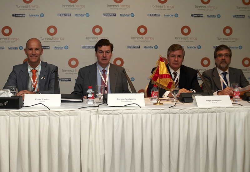 A Spanish Masdar JV has inaugurated 100MW of solar generation. A Spanish Masdar JV has inaugurated 100MW of solar generation.