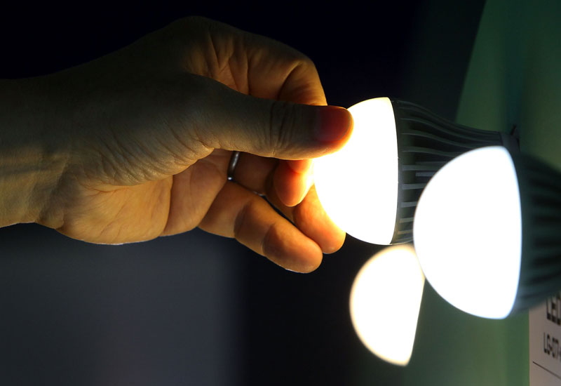 About 300,000 incandescent bulbs and lamps will be replaced with LED alternatives About 300,000 incandescent bulbs and lamps will be replaced with LED alternatives