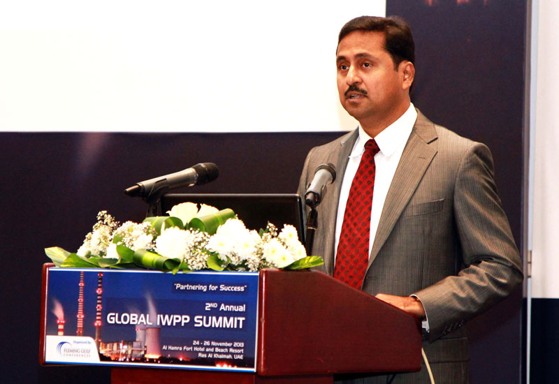 Richard Menezes addressing the IWPP Summit in Ras Al Khaimah Richard Menezes addressing the IWPP Summit in Ras Al Khaimah