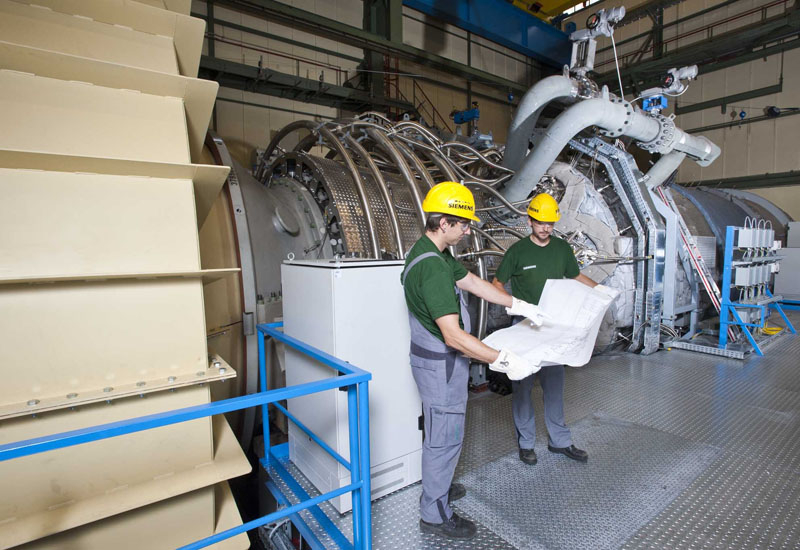 Siemens record efficiency turbine fired up in Germany. Siemens record efficiency turbine fired up in Germany.