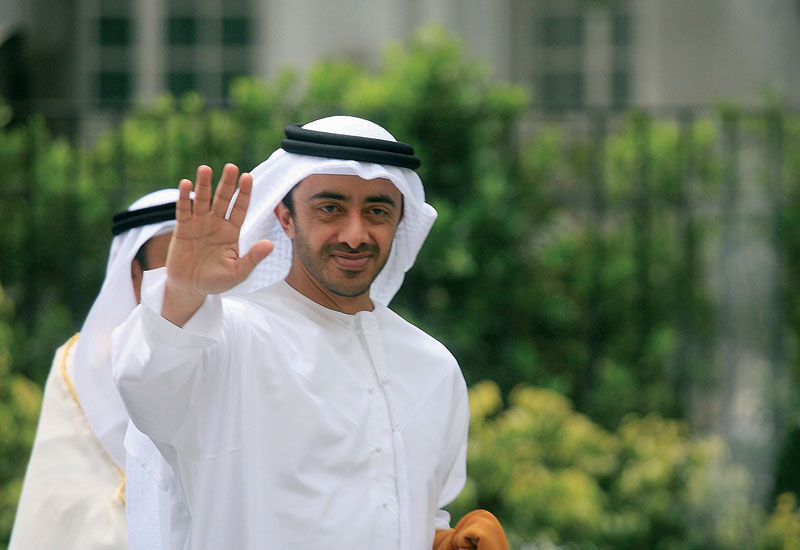 Sheikh Abdullah bin Zayed Al Nahyan is ready to welcome all nations into Irena. Sheikh Abdullah bin Zayed Al Nahyan is ready to welcome all nations into Irena.