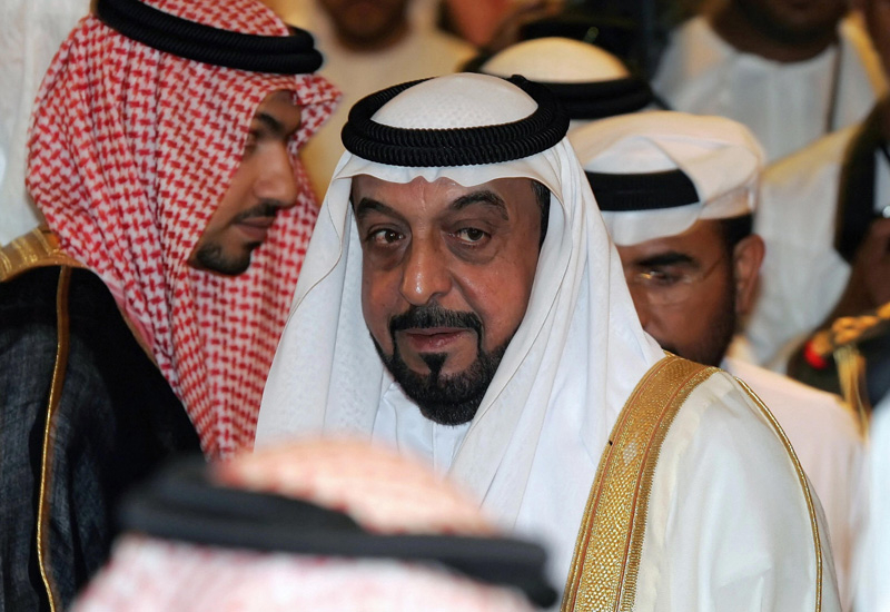 The UAE's nuclear power law is currently in the hands of President Sheikh Khalifa bin Zayed Al Nahyan. Courtesy of AFP/Getty. The UAE's nuclear power law is currently in the hands of President Sheikh Khalifa bin Zayed Al Nahyan. Courtesy of AFP/Getty.