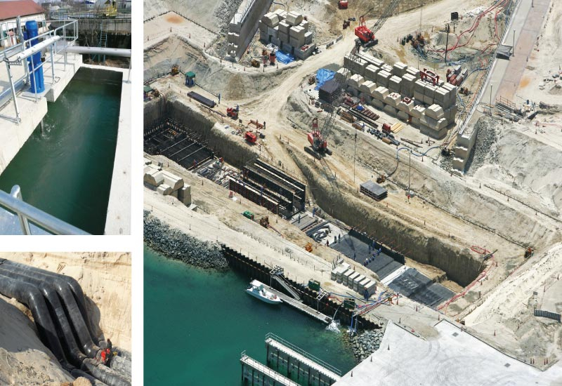 Work begins on the Dubai Jumeirah Beach Residence District Cooling System Project in 2005, which would ultimately provide 60,000 tonnes of cooling cap Work begins on the Dubai Jumeirah Beach Residence District Cooling System Project in 2005, which would ultimately provide 60,000 tonnes of cooling cap