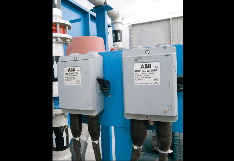 Huber Technology integrates equipment from well-known suppliers, such as ABB. Huber Technology integrates equipment from well-known suppliers, such as ABB.