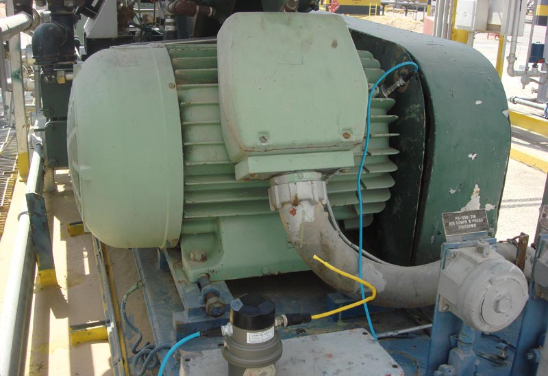 Prototype equipment installed to monitor the compressor proved successful. Prototype equipment installed to monitor the compressor proved successful.