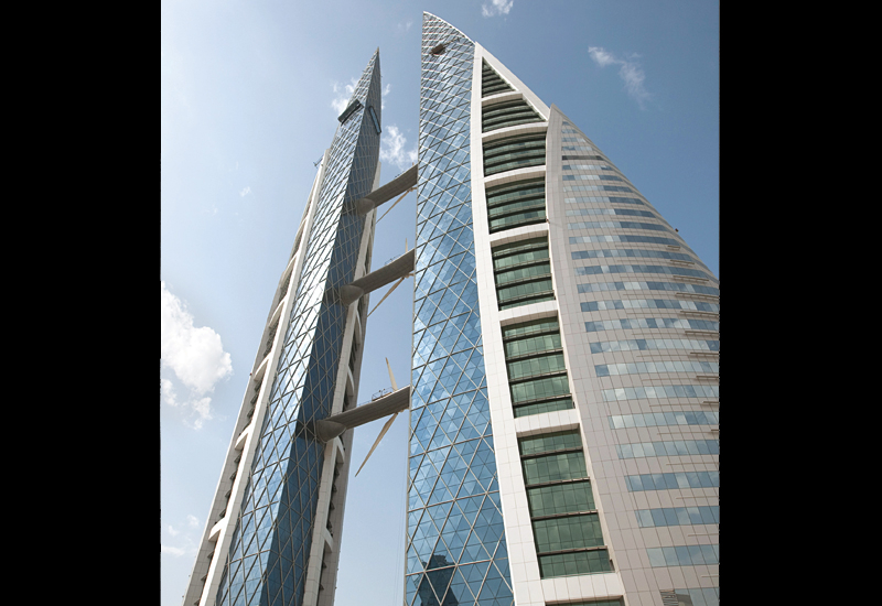 The Bahrain World Trade Centre is emblematic of the country's move towards renewable energy. The Bahrain World Trade Centre is emblematic of the country's move towards renewable energy.