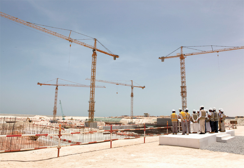 The FANR Board of Management looks over the Braka site. The FANR Board of Management looks over the Braka site.