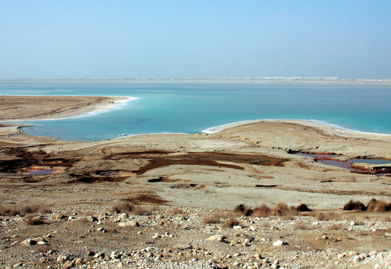 The Dead Sea - fed by the River Jordan, one of the Kingdom's few water sources, and one which is increasingly struggling to supply a significant propo The Dead Sea - fed by the River Jordan, one of the Kingdom's few water sources, and one which is increasingly struggling to supply a significant propo