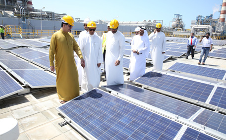 1 5mw Roof Top Solar Panel Installed In Dubai Utilities Middle East