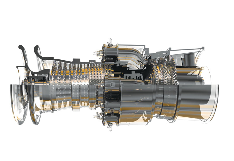The GE 9FA Heavy Duty Frame Gas Turbine. The GE 9FA Heavy Duty Frame Gas Turbine.