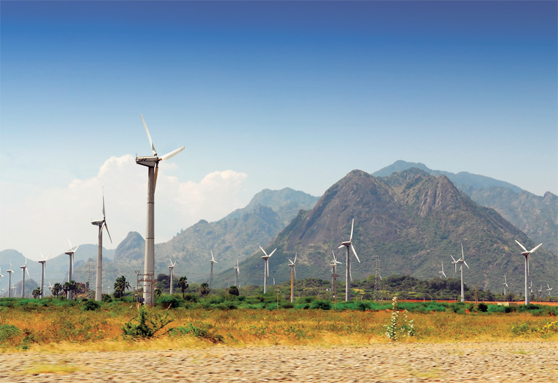 India has more than doubled its onshore wind capacity in the past five years. (Shutterstock) India has more than doubled its onshore wind capacity in the past five years. (Shutterstock)
