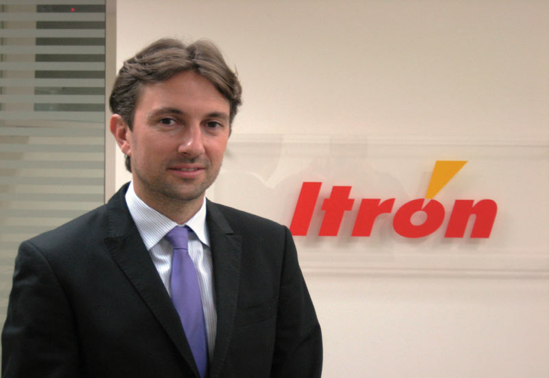 Itron International?s regional general manager, Olivier Laborie. Itron International?s regional general manager, Olivier Laborie.