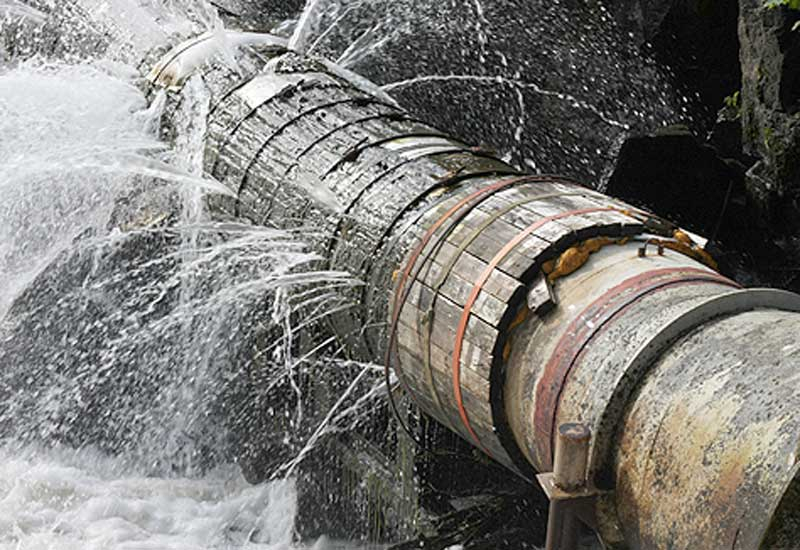 Modern monitoring devices and technology, including radar beams, were used to prevent water leakages Modern monitoring devices and technology, including radar beams, were used to prevent water leakages
