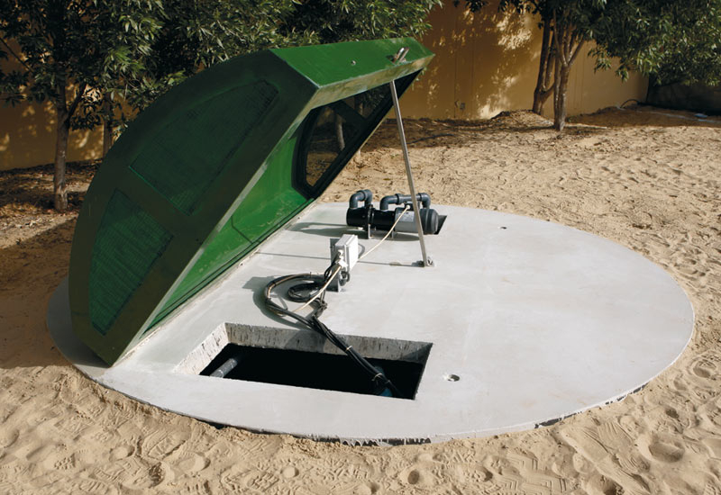 The majority of the equipment can be located underground. The majority of the equipment can be located underground.