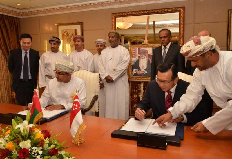 The JV between Sembcorp and Oman Oil is signed. The JV between Sembcorp and Oman Oil is signed.