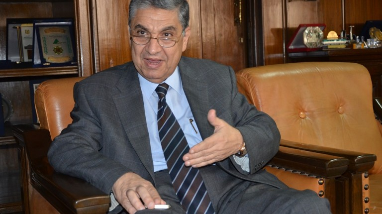 Egypt's Minister of Electricity and Renewable Energy Mohamed Shaker. Egypt's Minister of Electricity and Renewable Energy Mohamed Shaker.