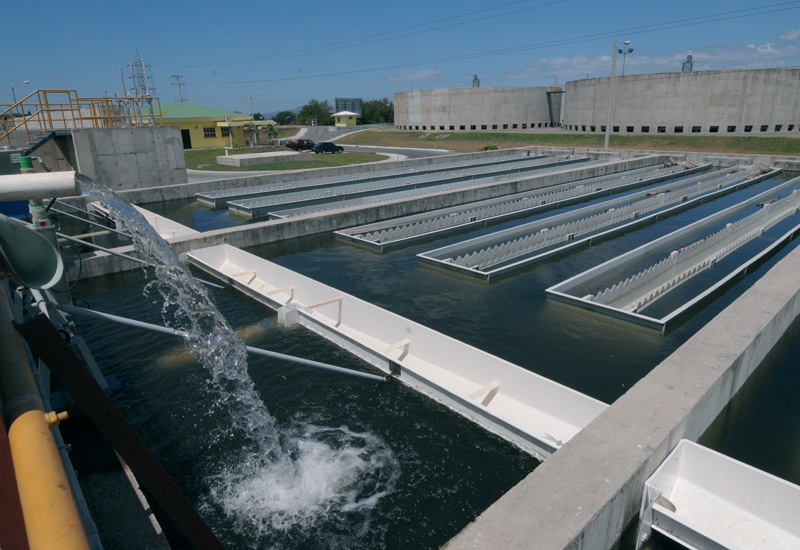 Eonomics still favour large scale plants as opposed to decentralised wastewater treatment options. Eonomics still favour large scale plants as opposed to decentralised wastewater treatment options.