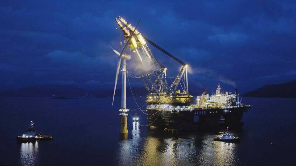 The battery storage solution is the first in the world to be connected to an offshore wind farm The battery storage solution is the first in the world to be connected to an offshore wind farm