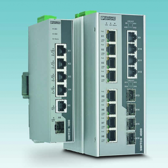 The 1000 series unmanaged PoE switches offer a wide temperature range The 1000 series unmanaged PoE switches offer a wide temperature range