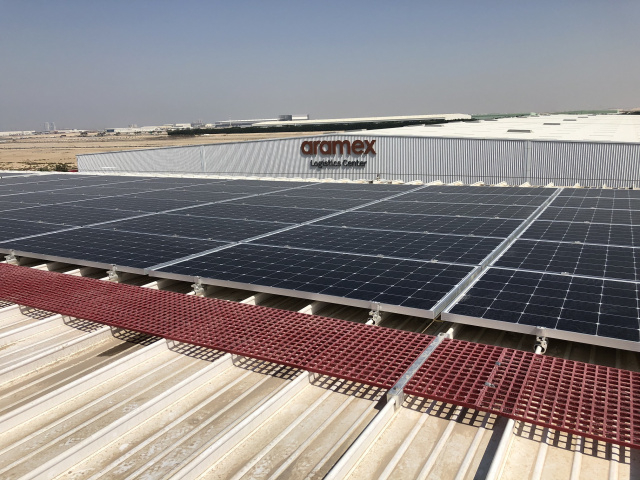 3 2mw Solar Photovoltaic Plant Launch At Aramex Facility In Dubai