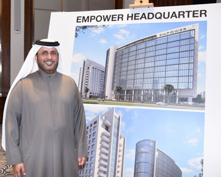 Empower CEO Ahmad Bin Shafar announced plans for the construction of new headquarters at a cost of Dh300mn Empower CEO Ahmad Bin Shafar announced plans for the construction of new headquarters at a cost of Dh300mn