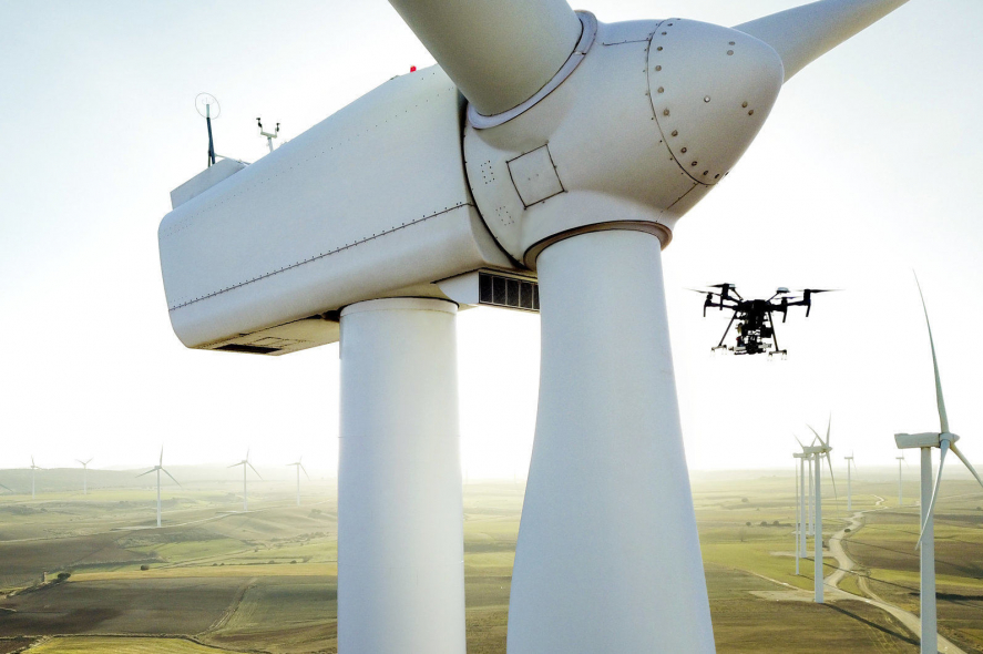 Drones, Wind turbines, Sulzer, Christof Schmid, Sulzer Schmid Drones, Wind turbines, Sulzer, Christof Schmid, Sulzer Schmid