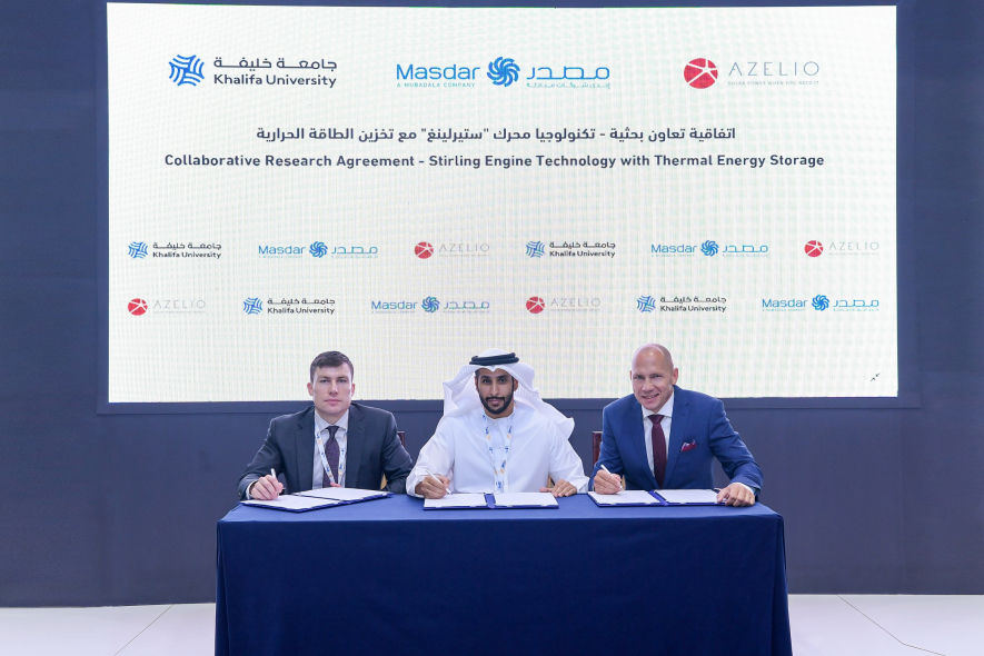 Azelio, Masdar Azelio, Masdar