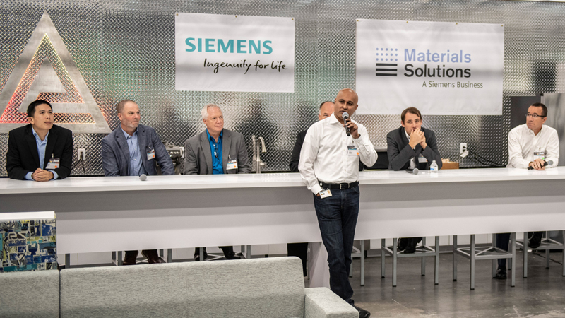 Vinod Philip, CEO Service Power Generation for Siemens Gas & Power, officially opens the Siemens Innovation Center in Orlando, Florida Vinod Philip, CEO Service Power Generation for Siemens Gas & Power, officially opens the Siemens Innovation Center in Orlando, Florida