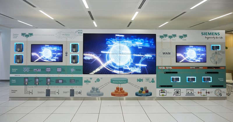 Siemens, Digital grid center Siemens, Digital grid center