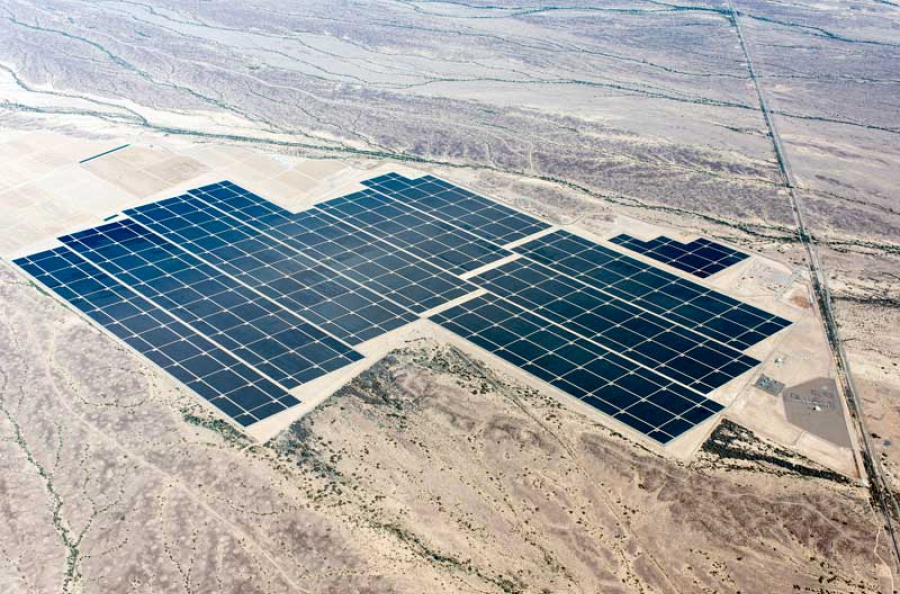 The world's second largest PV plant has capacity of 290MW. The world's second largest PV plant has capacity of 290MW.