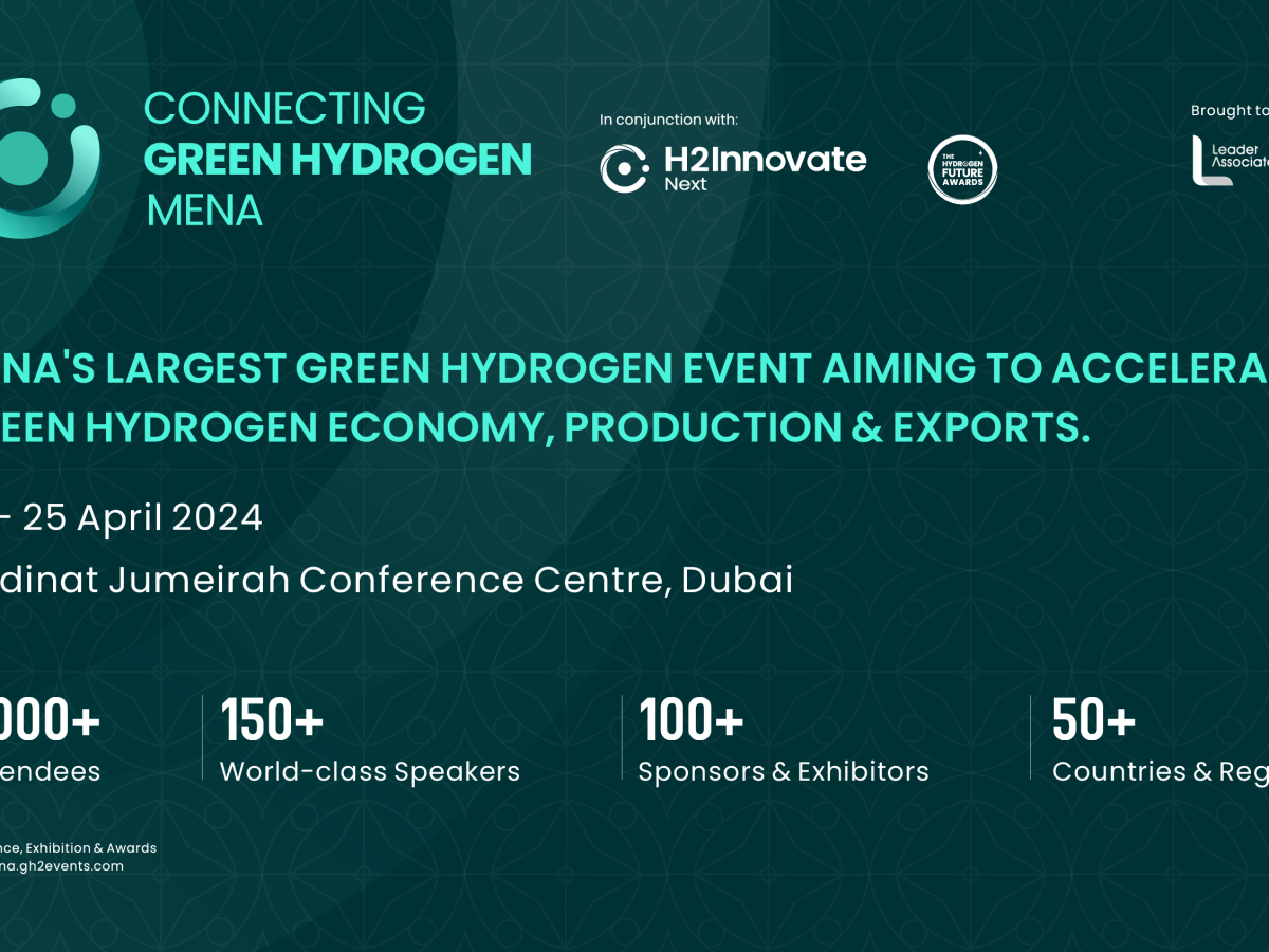 Connecting Green Hydrogen MENA 2024 Utilities Middle East